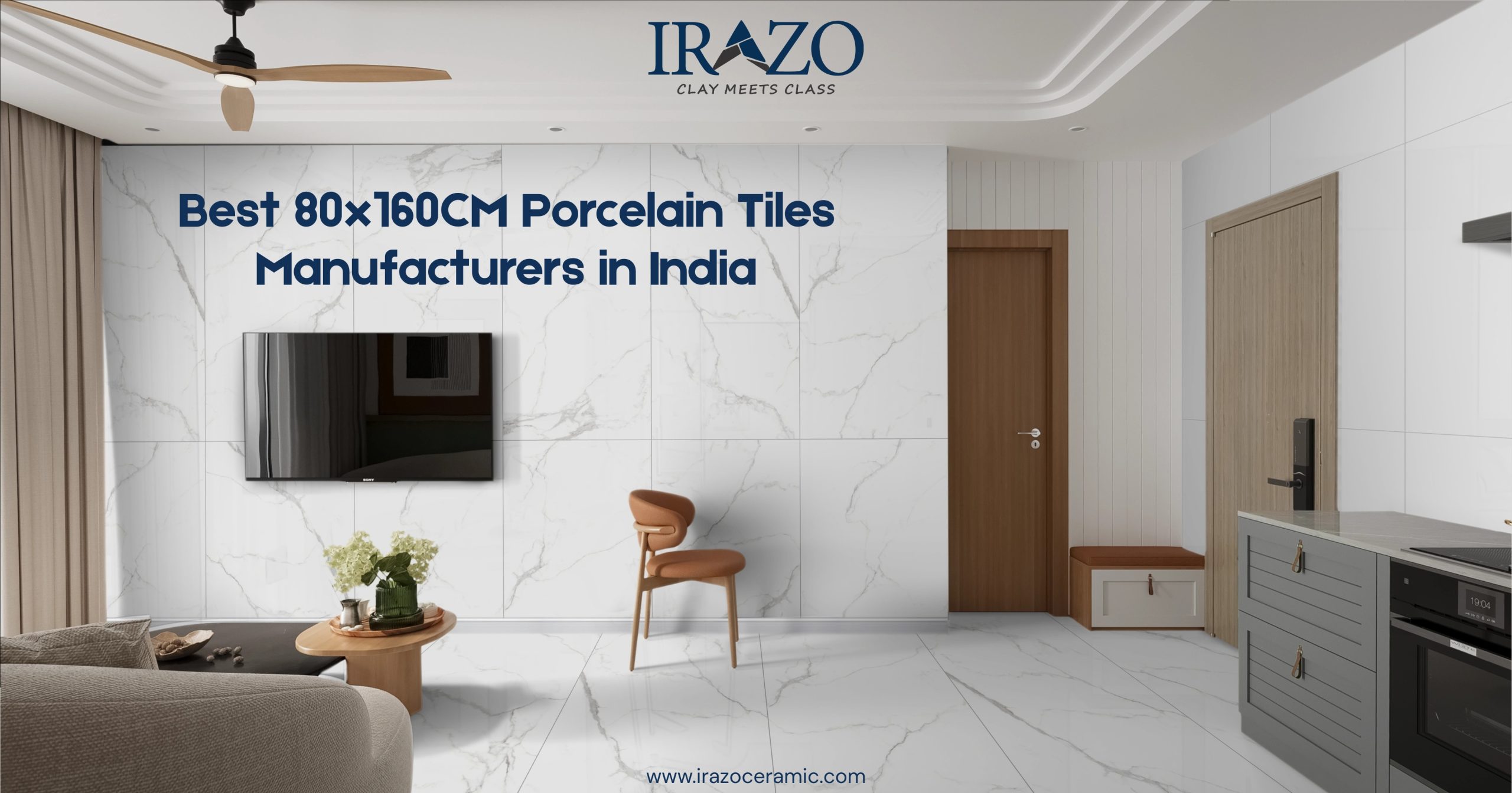 Discover top 80x160CM porcelain tiles manufacturers in India