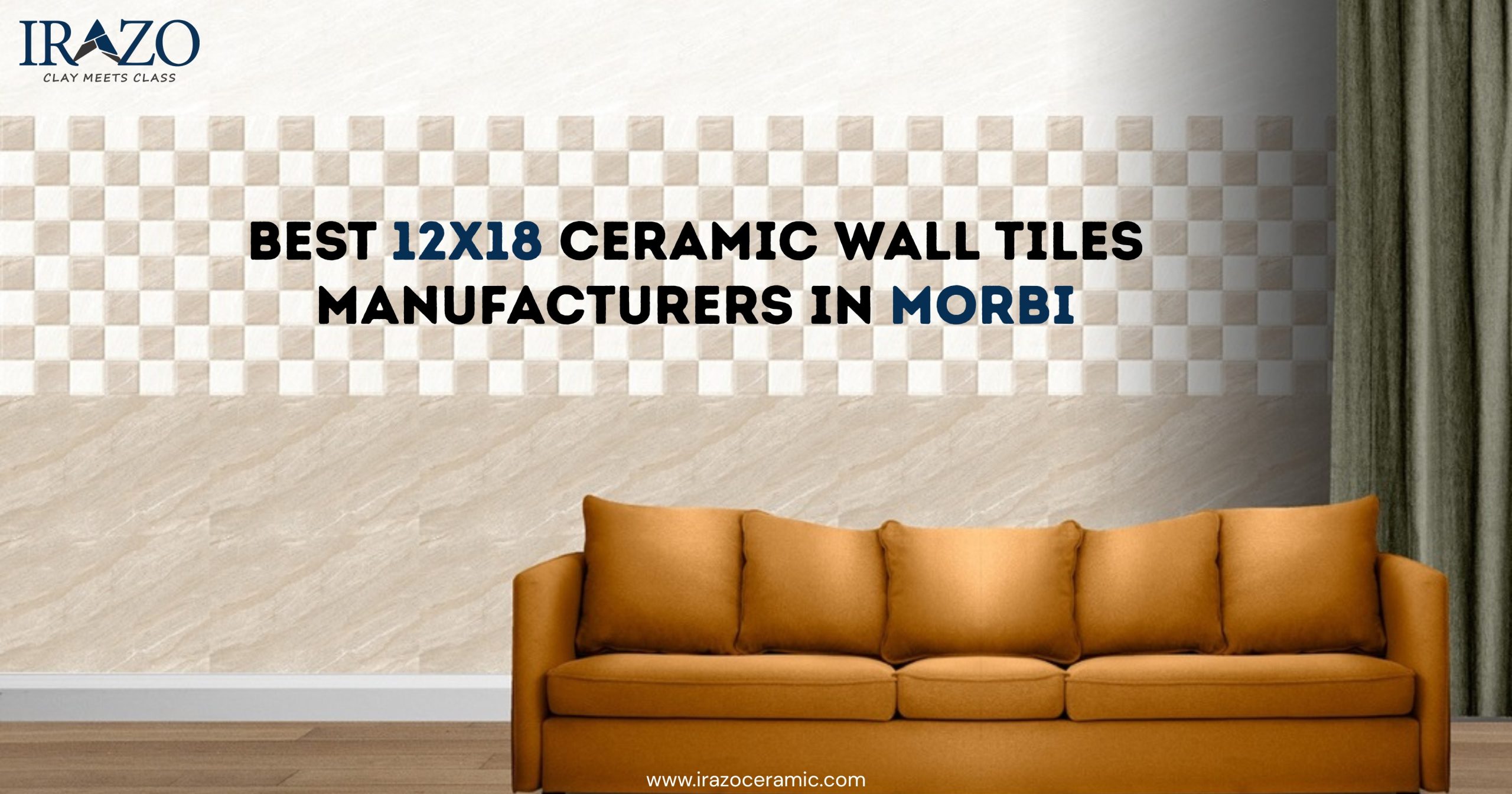 Buy premium quality best 12*18 ceramic wall tiles manufacturers in Morbi