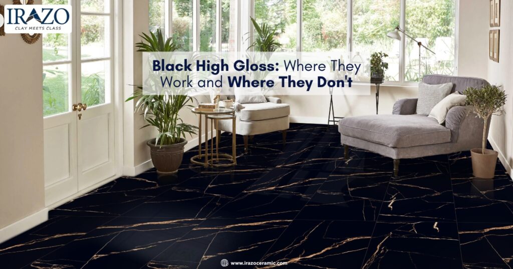 Black High Gloss Tiles