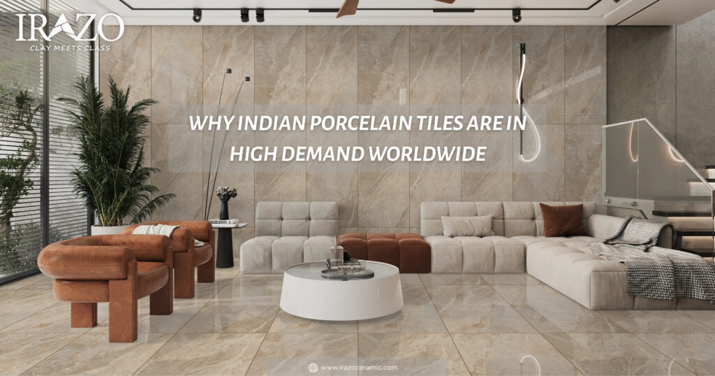 Why Indian Porcelain Tiles Are in High Demand Worldwide