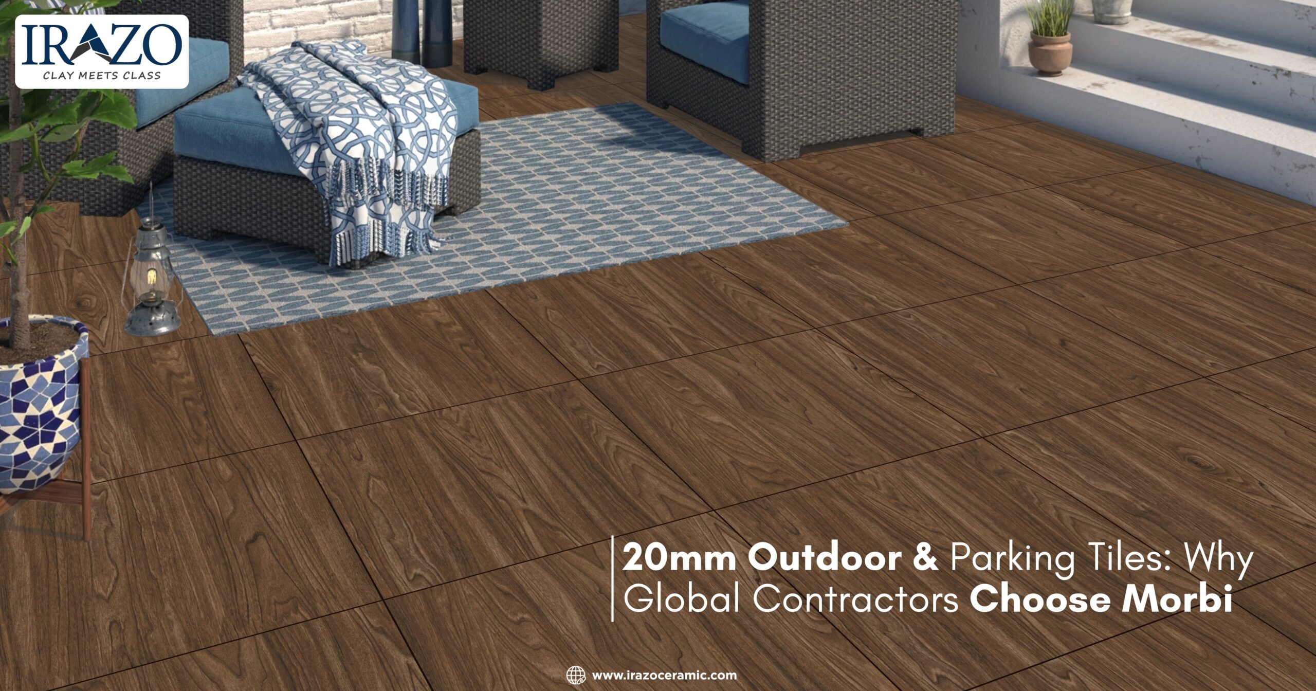 20mm Outdoor & Parking Tiles in Bulk